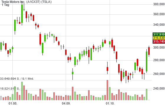 7,72% Tesla Motors Inc. - US-Dollar Indikation - 