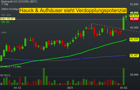 Bei diesem Automobilzulieferer sehen die Experten von Hauck & Aufhäuser Verdopplungspotenzial