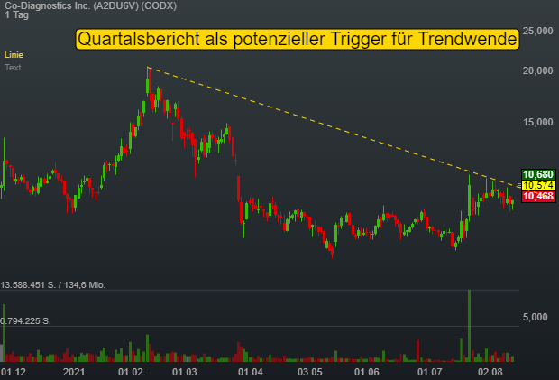 Corona-Tests als kurzfristiger Treiber - Mittelfristig sollen Gewinne in Patente investiert werden