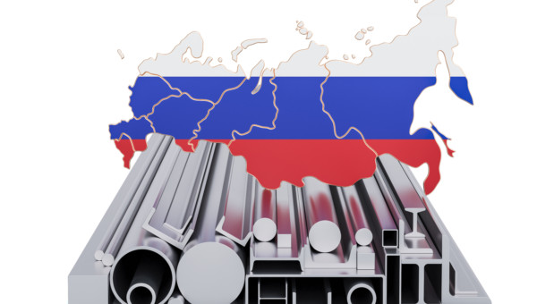 Russland ist mit 7% weltweit der sechstgrößte Hersteller von Stahl. Wie spielt der Stahlmarkt die aktuelle Lage?