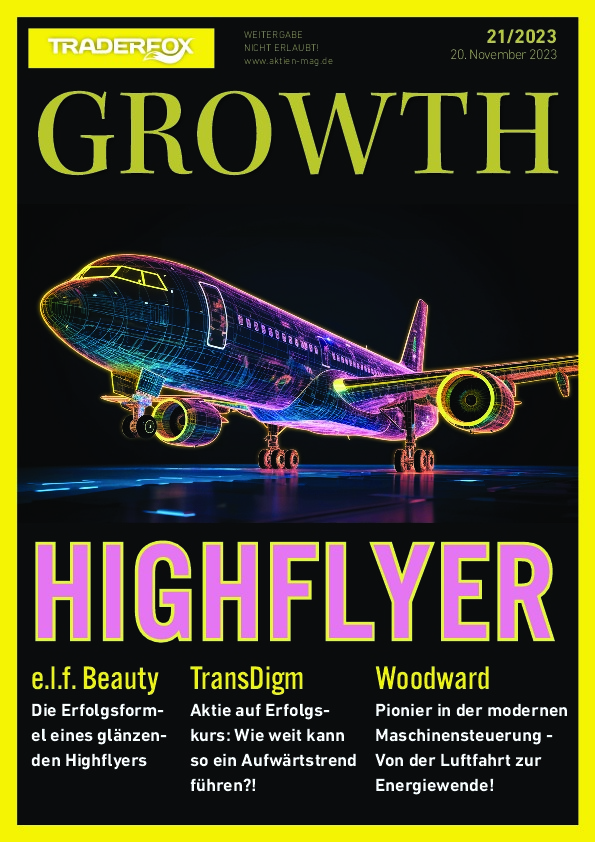 Aktuelle Ausgabe des Growth Magazins