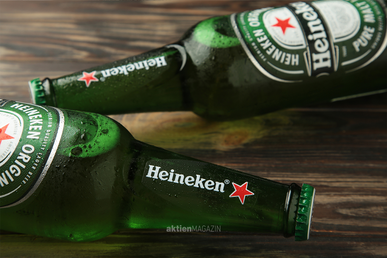 Heineken N.V.: Brauereiaktie  handelt mit einem  hohen Abschlag von 33 % beim Kurs-Umsatz-Verhältnis